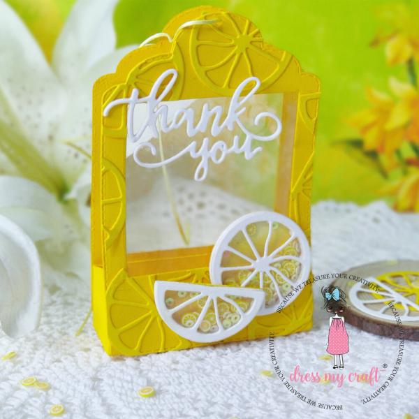 Dress My Craft - Stanzschablone "Lemons & Lemons" Dies