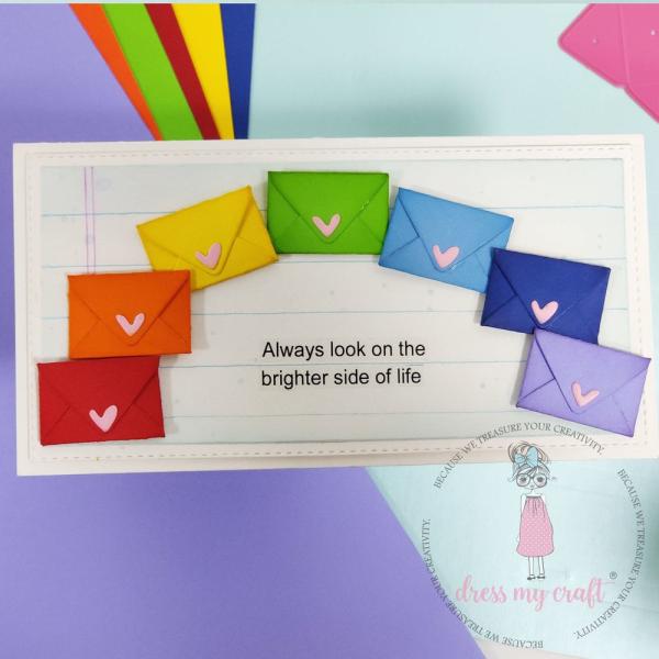 Dress My Craft - Stanzschablone "Mini Envelope" Dies