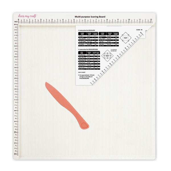 Dress My Craft - Falzbrett "Multi-Purpose" Scoring Board 12x12 Inch