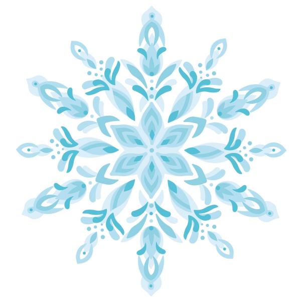 Sizzix - Schablone "Snowflake" Layered Stencil