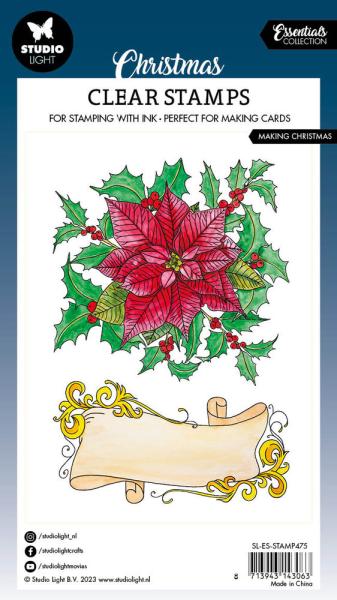 Studio Light - Stempelset "Making Christmas" Clear Stamps