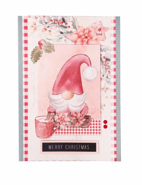 Studio Light - Designpapier - Stanzteile "Gingerbread Christmas" DIY Block A4 - 20 Bogen