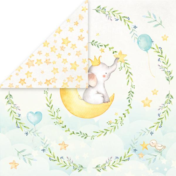 Craft & You Design - Designpapier "Baby Adventure" Paper Pad 12x12 Inch - 12 Bogen