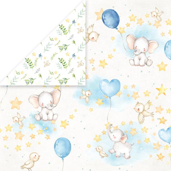 Craft & You Design - Designpapier "Baby Adventure" Paper Pad 12x12 Inch - 12 Bogen