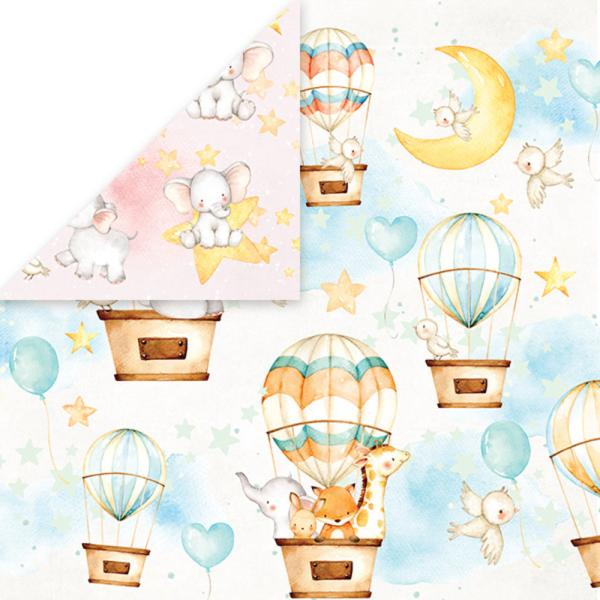 Craft & You Design - Designpapier "Baby Adventure" Paper Pad 12x12 Inch - 12 Bogen
