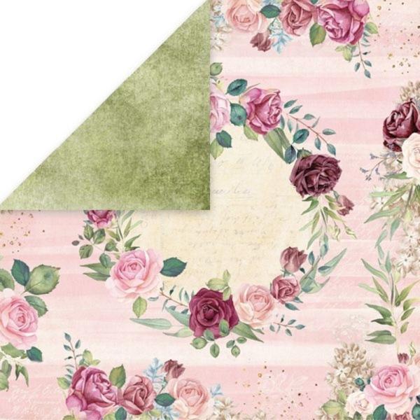 Craft & You Design - Designpapier "Flower Vibes" Paper Pad 12x12 Inch - 12 Bogen