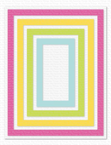 My Favorite Things - Stanzschablone "Classic Rectangle Frames" Die-namics