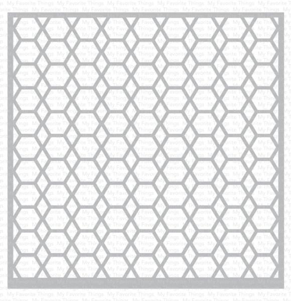 My Favorite Things - Schablone 6x6 Inch "Geometric Mosaic" Stencil