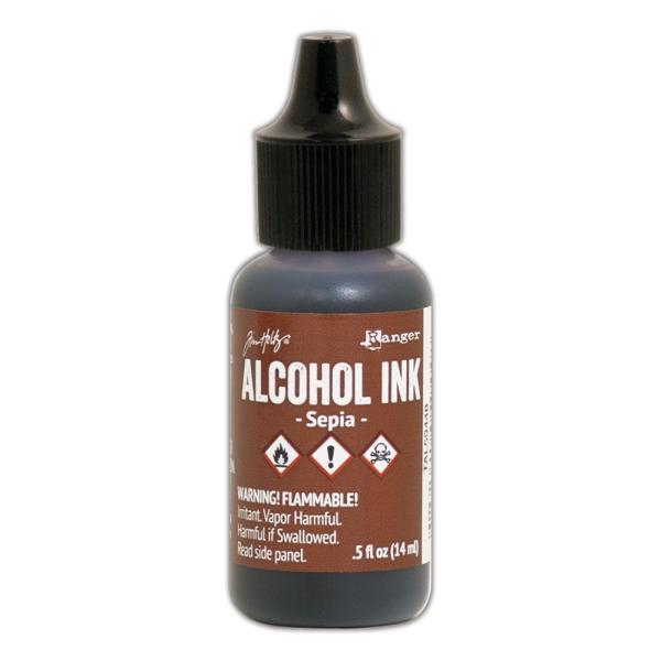Ranger - Tim Holtz Alkoholtinte "Sepia" Alcohol Ink 14ml