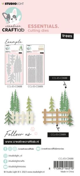 Creative Craft Lab - Studio Light - Stanzschablone "Trees" Dies
