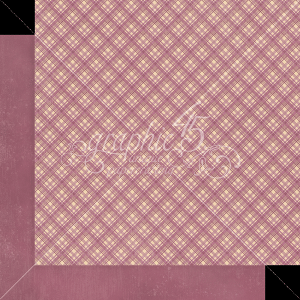 Graphic 45 - Designpapier "Hello Pumpkin" Patterns & Solid Pad 12x12 Inch - 16 Bogen