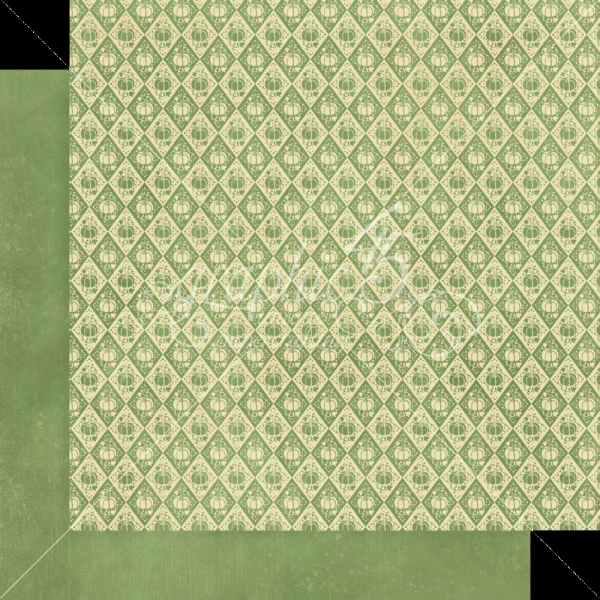 Graphic 45 - Designpapier "Hello Pumpkin" Patterns & Solid Pad 12x12 Inch - 16 Bogen