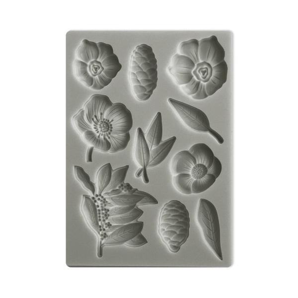Stamperia - Gießform A6 "Pinecones" Soft Mould 