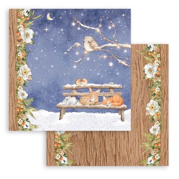 Stamperia - Designpapier "Winter Valley" Paper Pack 12x12 Inch - 10 Bogen