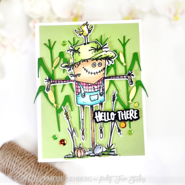 Picket Fence Studios - Stanzschablone "Corn Stalk" Dies 4,53x3,73 Inch