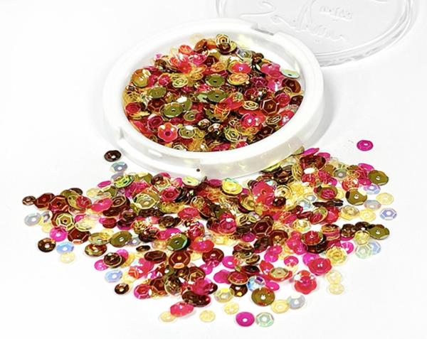 Picket Fence Studios - Pailletten - Streuteile "Karma is like a Breeze" Sequin Mix