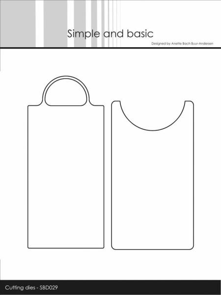 Simple and Basic - Stanzschablone "Pierced Tag" Add-On Dies