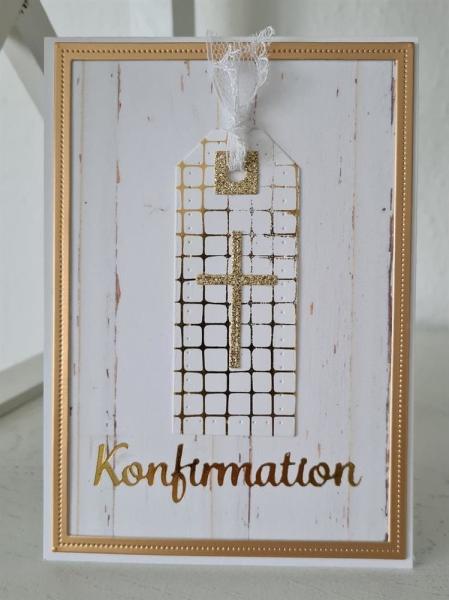 Simple and Basic - Stanzschablone 18,5x5 cm "Long Rustic Tag" Dies