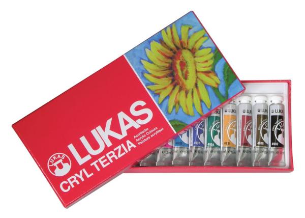 Acrylfarbe Set CRYL TERZIA 12x12ml Tube