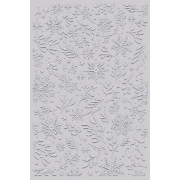 Crafters Companion - Prägefolder "Christmas Wishes" 2D Embossingfolder