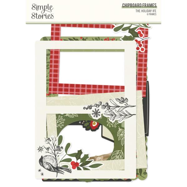 Simple Stories - Chipboard Frames "The Holiday Life" 