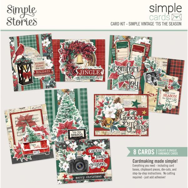 Simple Stories - Cards Kit "Vintage 'Tis The Season"