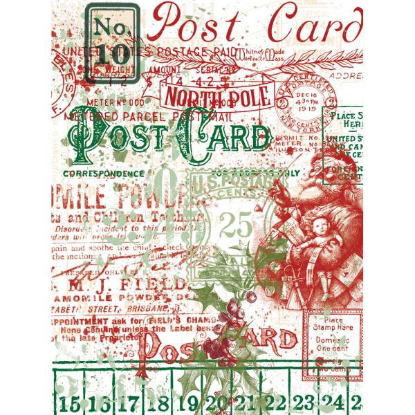 Simple Stories - Transfer Sticker "Simple Vintage Dear Santa" Rub Ons