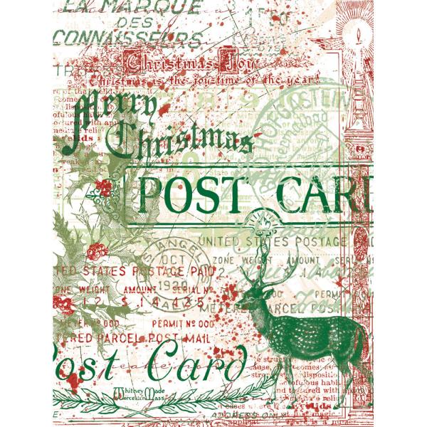 Simple Stories - Transfer Sticker "Simple Vintage Dear Santa" Rub Ons