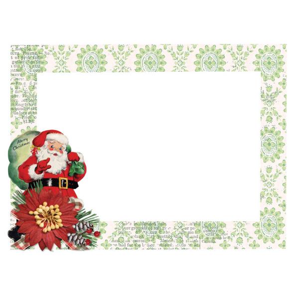 Simple Stories - Chipboard Frames "Simple Vintage Dear Santa" 
