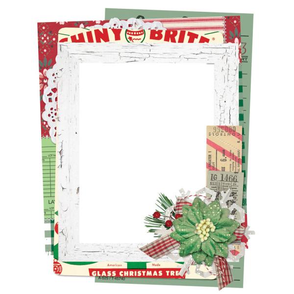 Simple Stories - Chipboard Frames "Simple Vintage Dear Santa" 