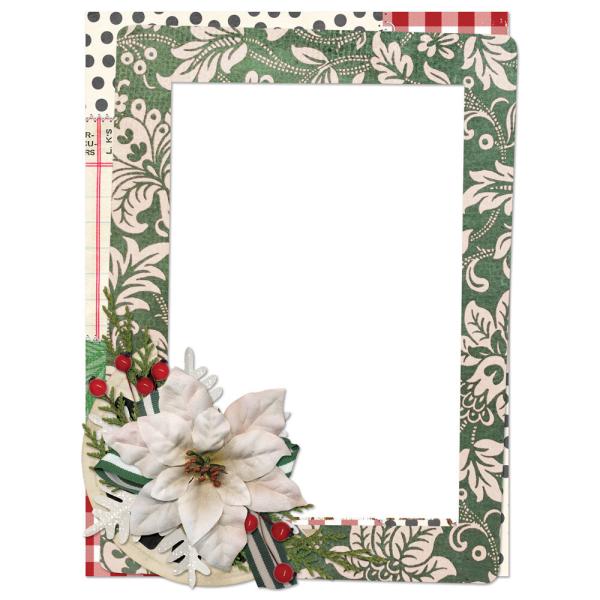 Simple Stories - Chipboard Frames "Simple Vintage Dear Santa" 