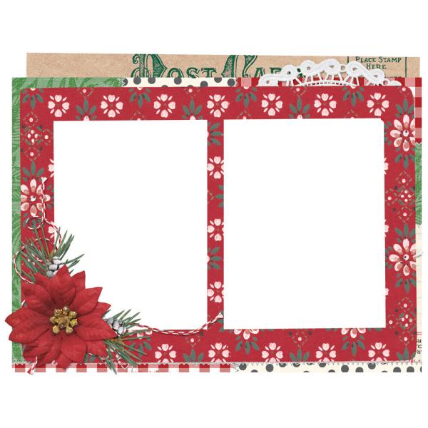Simple Stories - Chipboard Frames "Simple Vintage Dear Santa" 