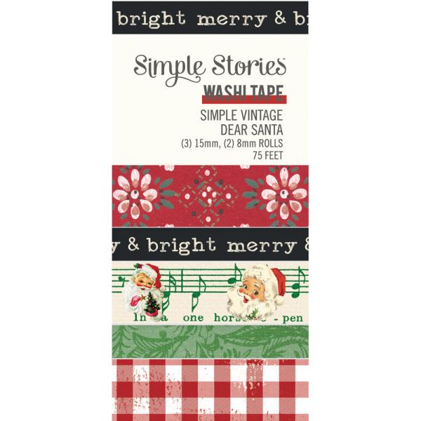 Simple Stories - Washi Tape "Simple Vintage Dear Santa"