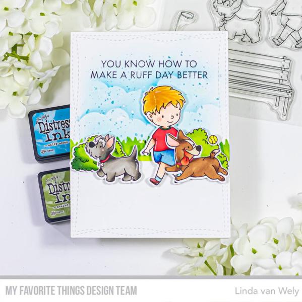 My Favorite Things - Stempel "Long Walk with a Best Friend" Clear Stamps