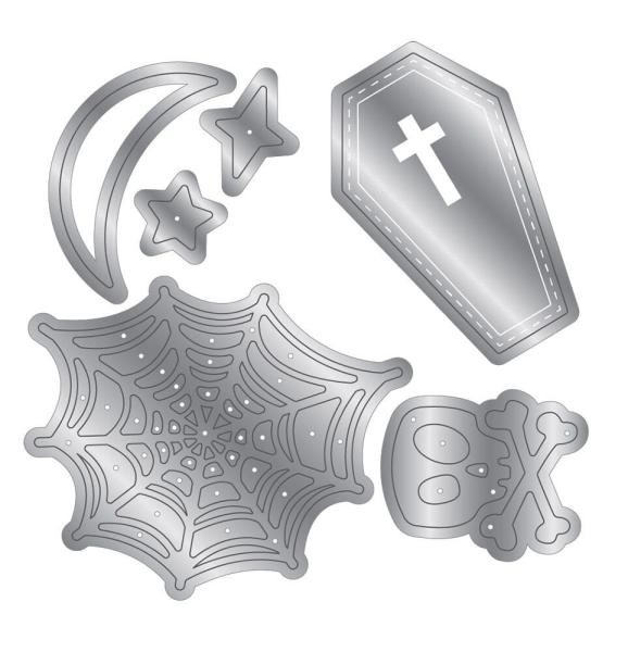 Crafters Companion - Stanzschablone "Trick or Treat" Dies