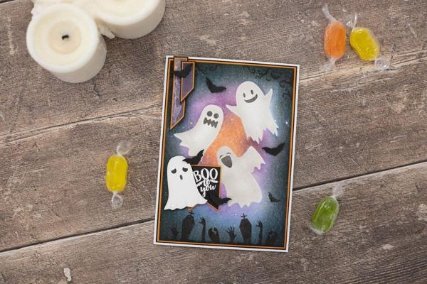 Crafters Companion - Designpapier "All Hallows Eve" Paper Pack 6x6 Inch - 24 Bogen