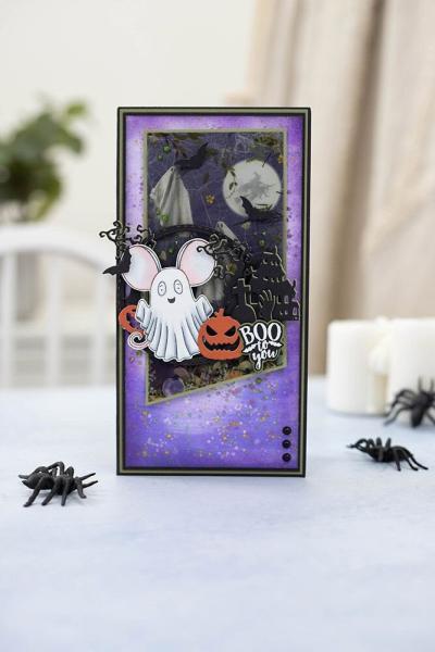 Crafters Companion - Designpapier "All Hallows Eve" Paper Pack 6x6 Inch - 24 Bogen