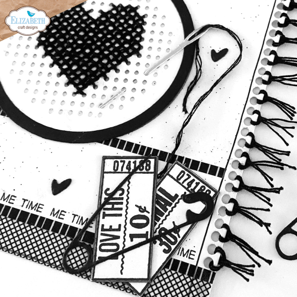 Elisabeth Craft Designs - Stempelset "Tickets" Clear Stamps