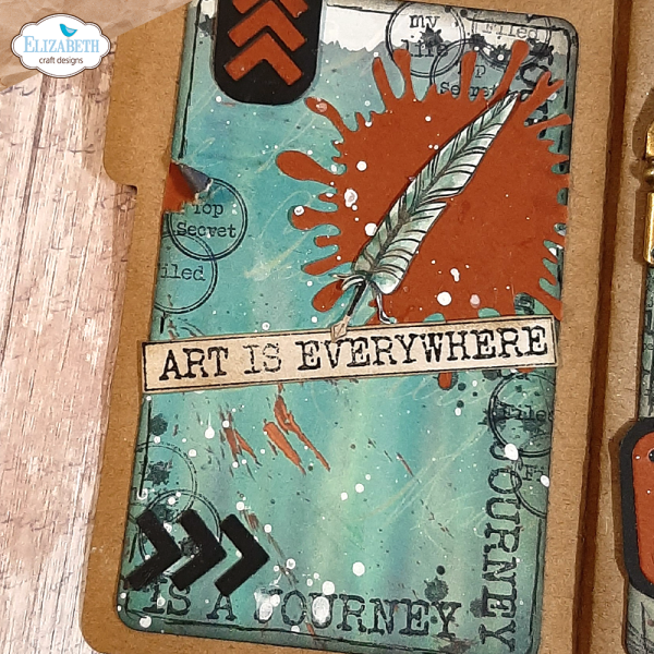 Elisabeth Craft Designs - Stempelset "Journal Phrases 1" Clear Stamps