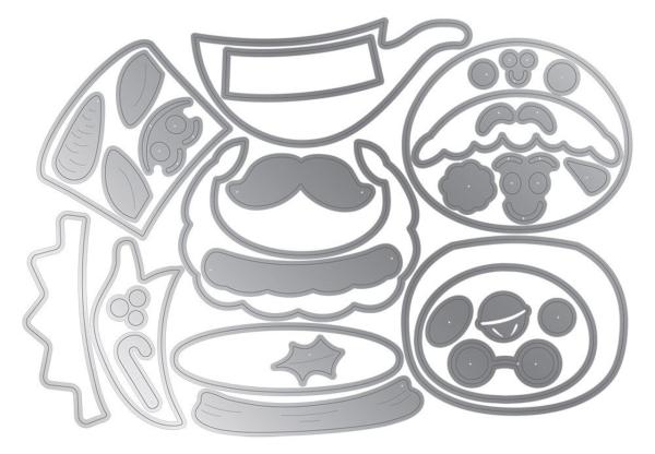 Crafters Companion -Christmas Treat Boxes - Stanze & Stencil