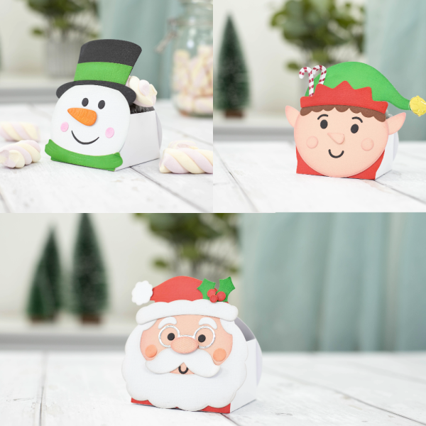 Crafters Companion -Christmas Treat Boxes - Stanze & Stencil