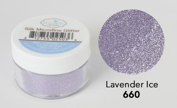 Elizabeth Craft Designs - Glitzer "Lavender Ice 660" Silk Microfine Glitter 11g