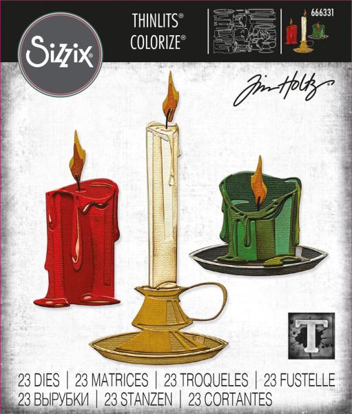 Sizzix - Stanzschablone "Candleshop" Thinlits Craft Dies by Tim Holtz