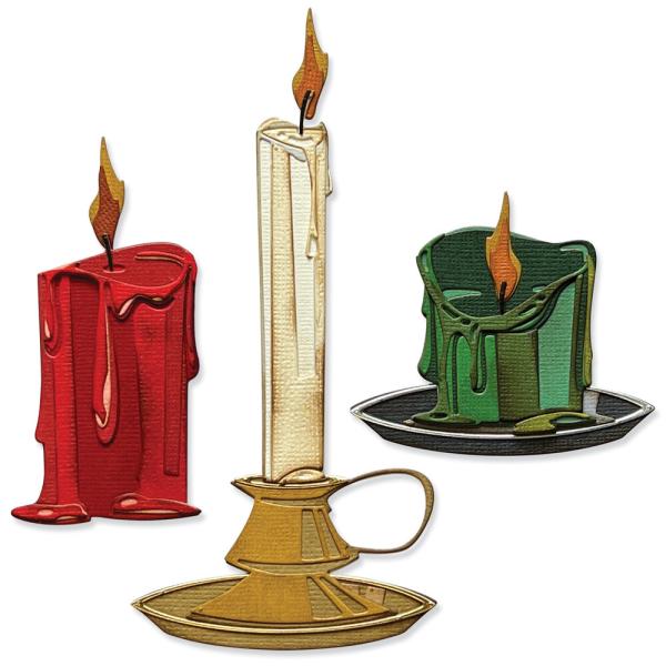 Sizzix - Stanzschablone "Candleshop" Thinlits Craft Dies by Tim Holtz