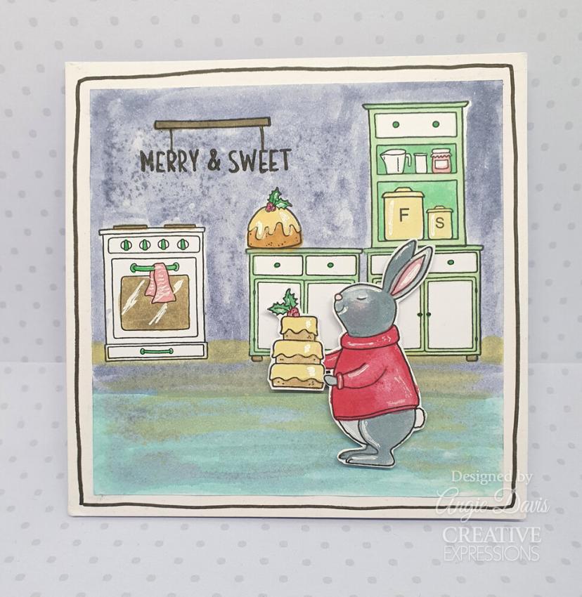 Creative Expressions - Stempelset "Merry & Sweet" Clear Stamps 6x8 Inch Design by Janes´s Doodles