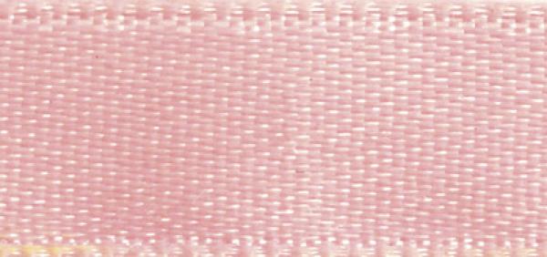 Satinband, rosé, Breite 10mm - Länge 10m