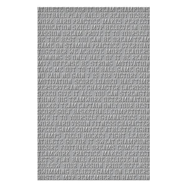 Spellbinders - Prägefolder "Sports Talk" Embossingfolder