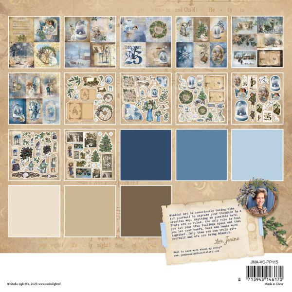 Studio Light - Designpapier "Small Designs & Elements" Paper Pack 8x8 Inch - 36 Bogen