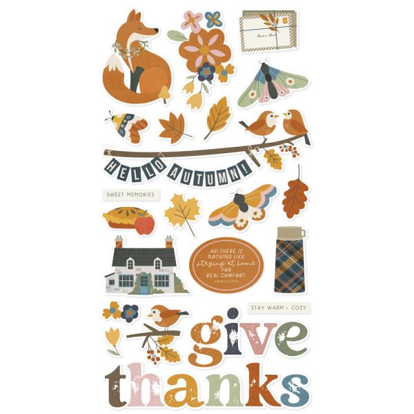 Simple Stories - Collectors Essential Kit "Acorn Lane" 12 Bogen Designpapier