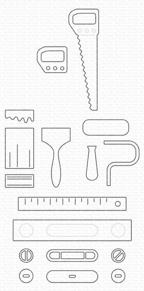 My Favorite Things - Stanzschablone "In the Toolbox Set 1" Die-namics